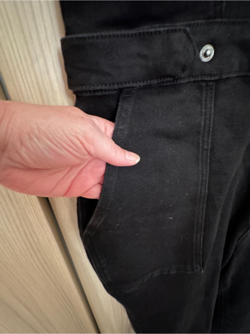 Good American Fit For Success Denim Utility Jumpsuit 2XL - NWT - Picture 8 of 10